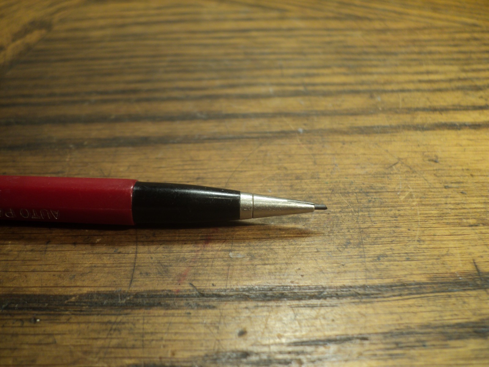 Vintage Durolite Mechanical Pencil Auto Parts Co Boonville MO 5-5/8″ Long USA