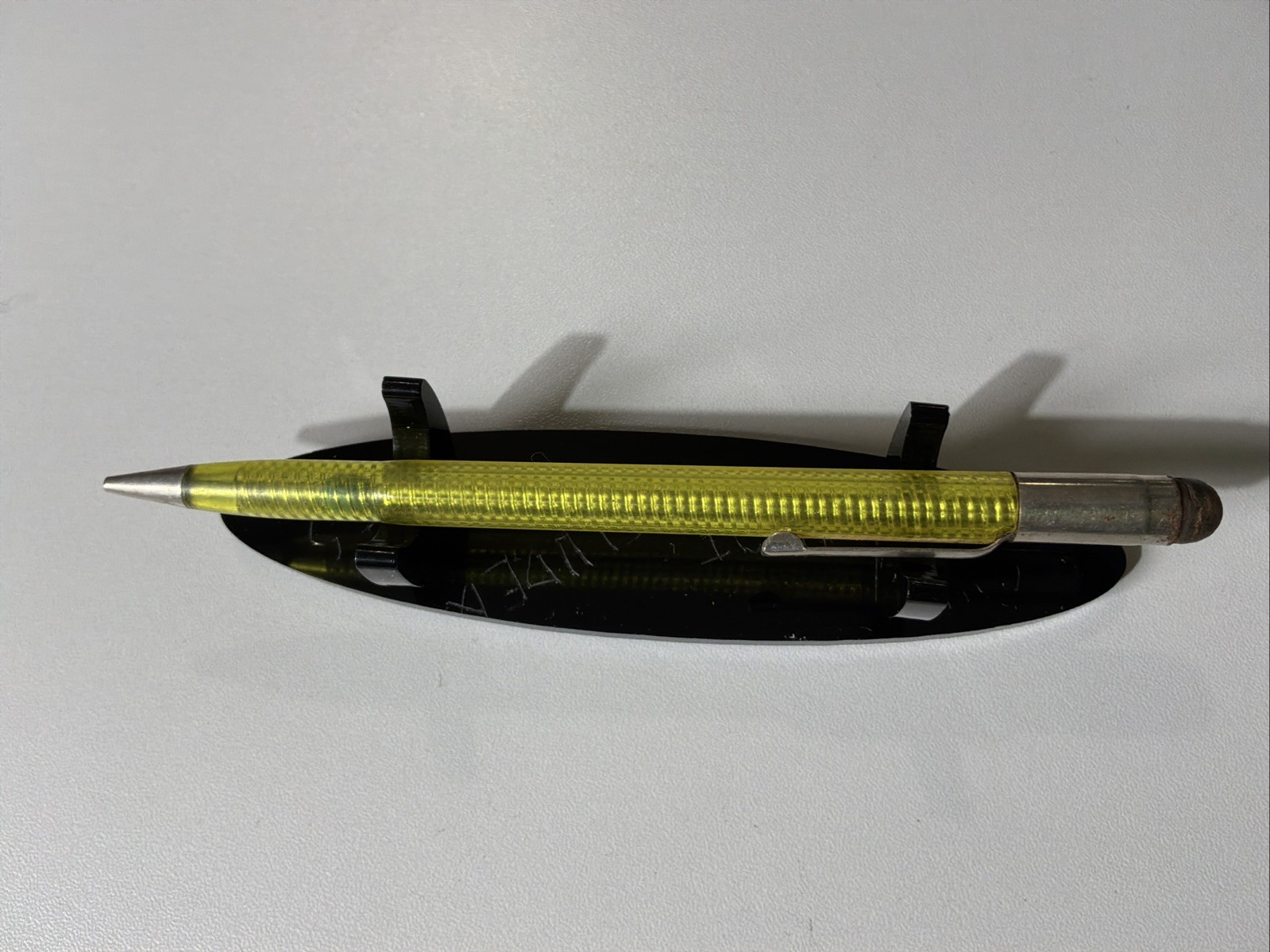 VTG Scripto K780 Mechanical Pencil Yellow Translucent