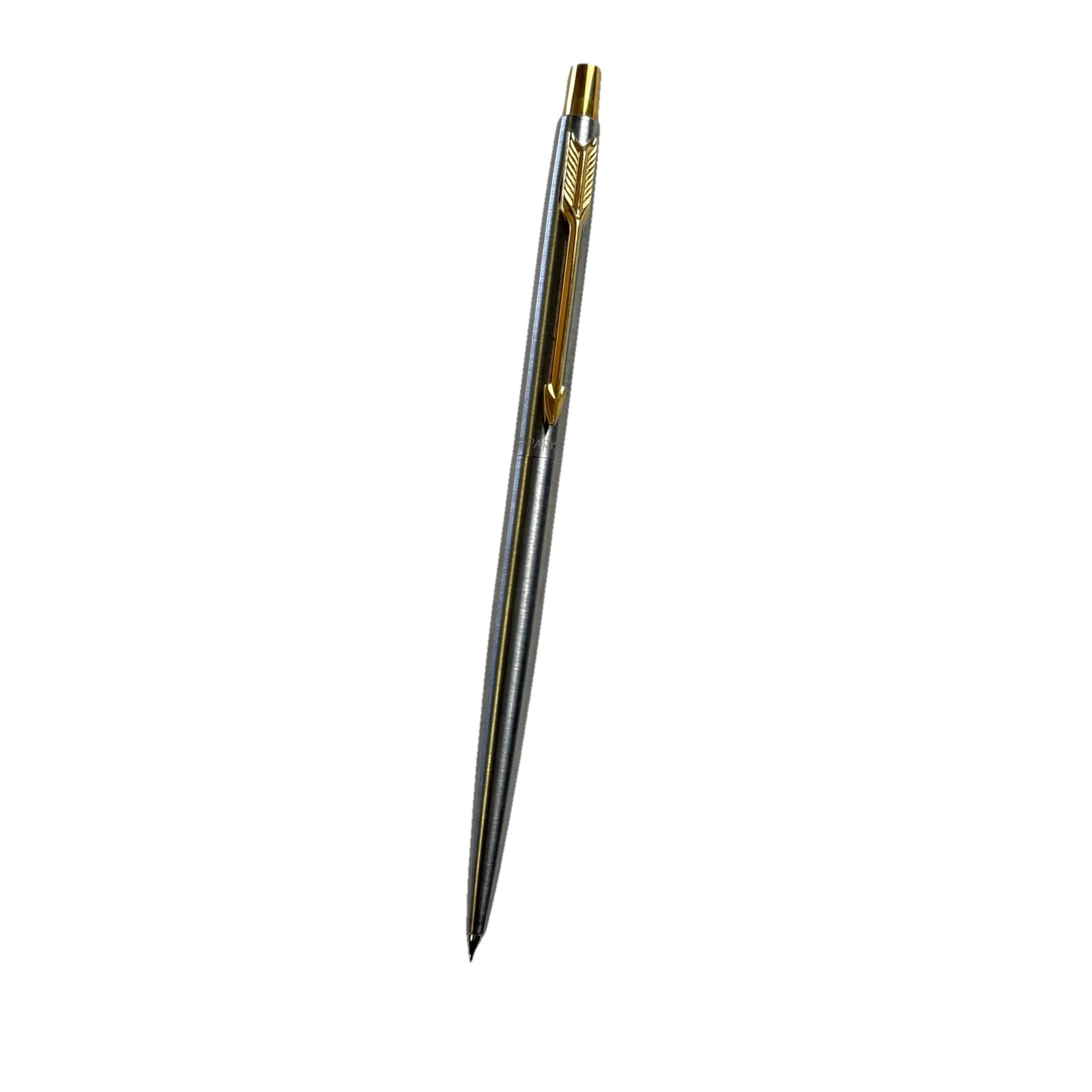 Parker Classic Mechanical Pencil – Brushed Stainless Steel & Gold Trim 0.5mm