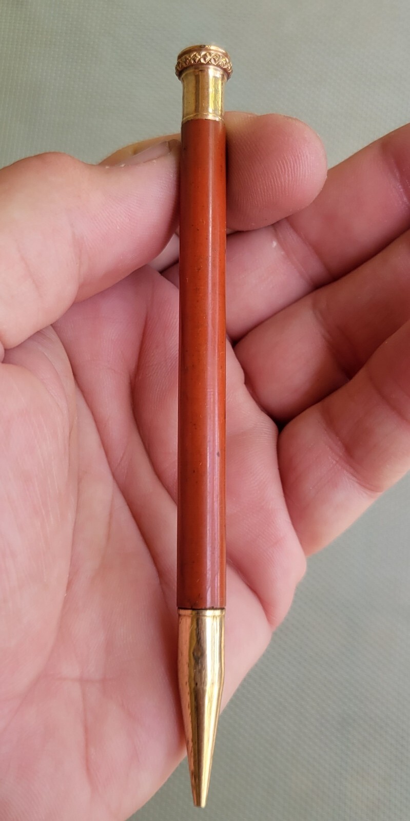 Vintage Early Morrisons Mechanical Pencil Gold Filled