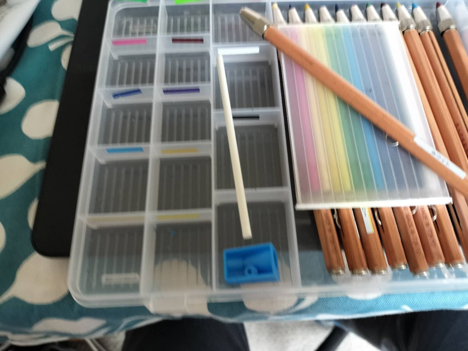 Water soluble 3.3mm 13 color lead/spare lead for Kitaboshi mechanical pencil set