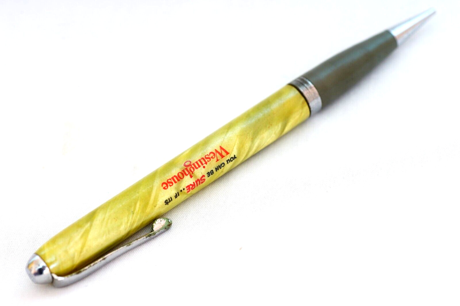 1950’s WESTINGHOUSE Celluloid Advertising Mechanical Pencil Industrial Rev