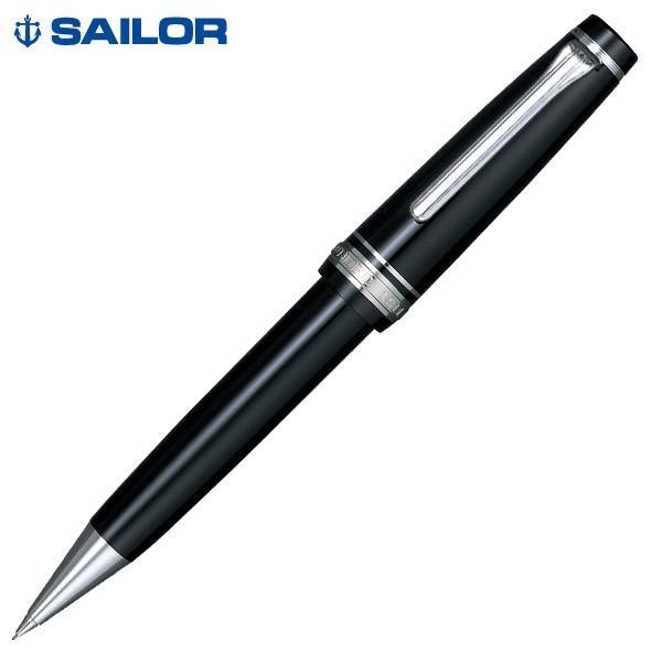 Sailor Mechanical Pencil Professional Gear Silver Black 21-1037-720 NEW Japan
