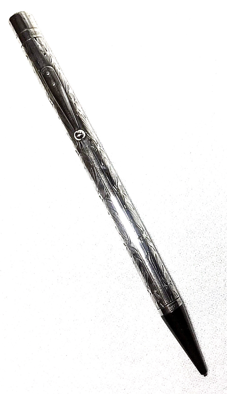 Waterman Sterling Pansy Pattern Pencil From The Mid 1920’s Excellent Working