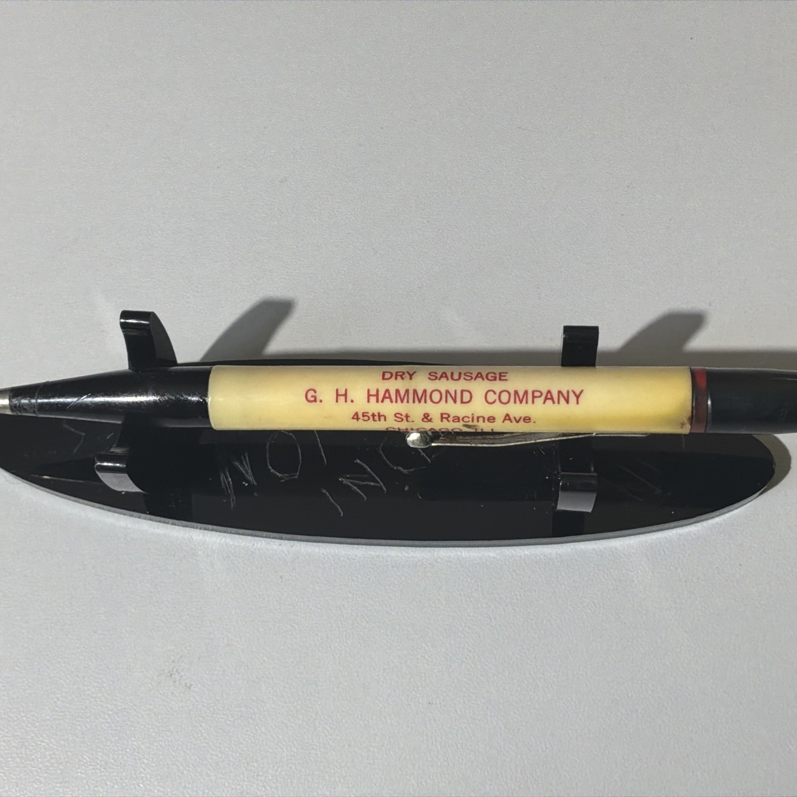 VTG Mechanical Pencil – G.H. Hammond Company Chicago IL Dry Sausage Salami