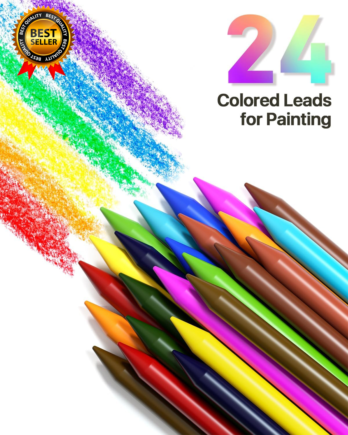 37PCS Art Mechanical Pencil Set Drafting Pencil 5 Sizes Mechanical Drawing