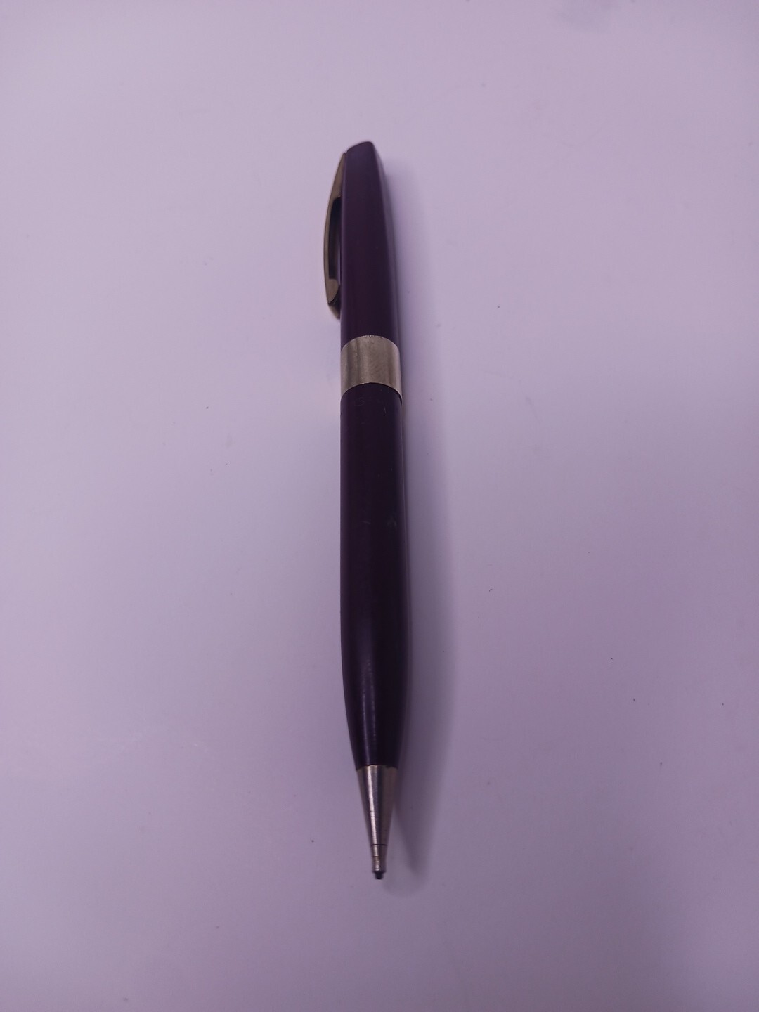 VTG Sheaffer Imperial IV Square Top White Dot Maroon Mechanical Pencil USA