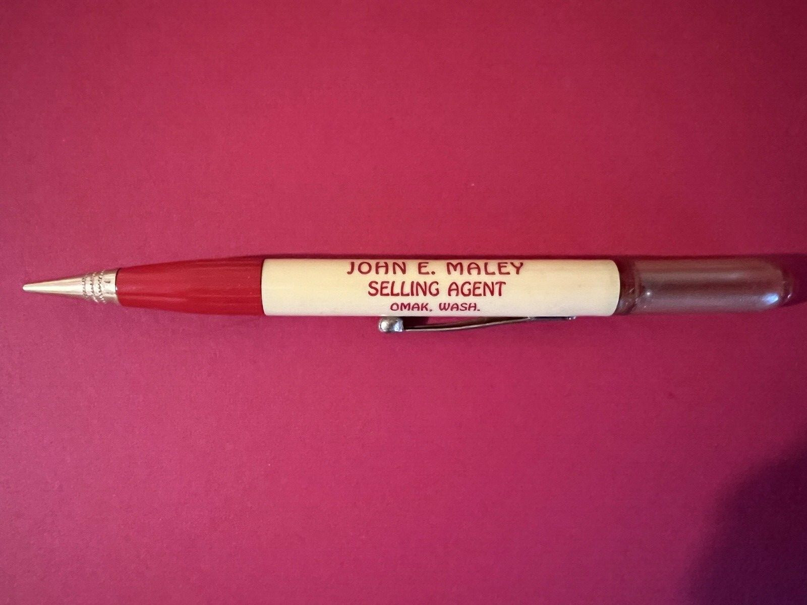 Shell Motor Oil Advertising Mechanical Pencil Vintage Petroleum Industry Floaty