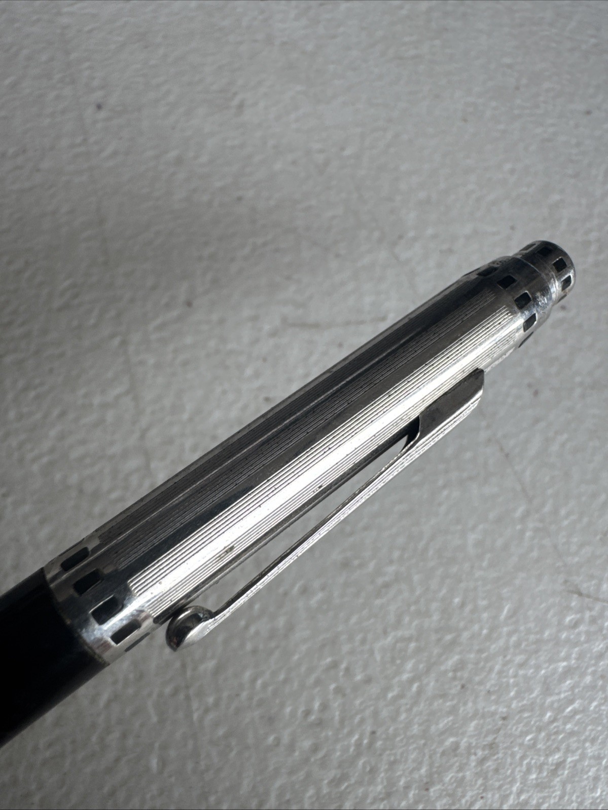 Vintage Genuine Eversharp Repeater Marble Mechanical Pencil Black Green 1.1mmUSA