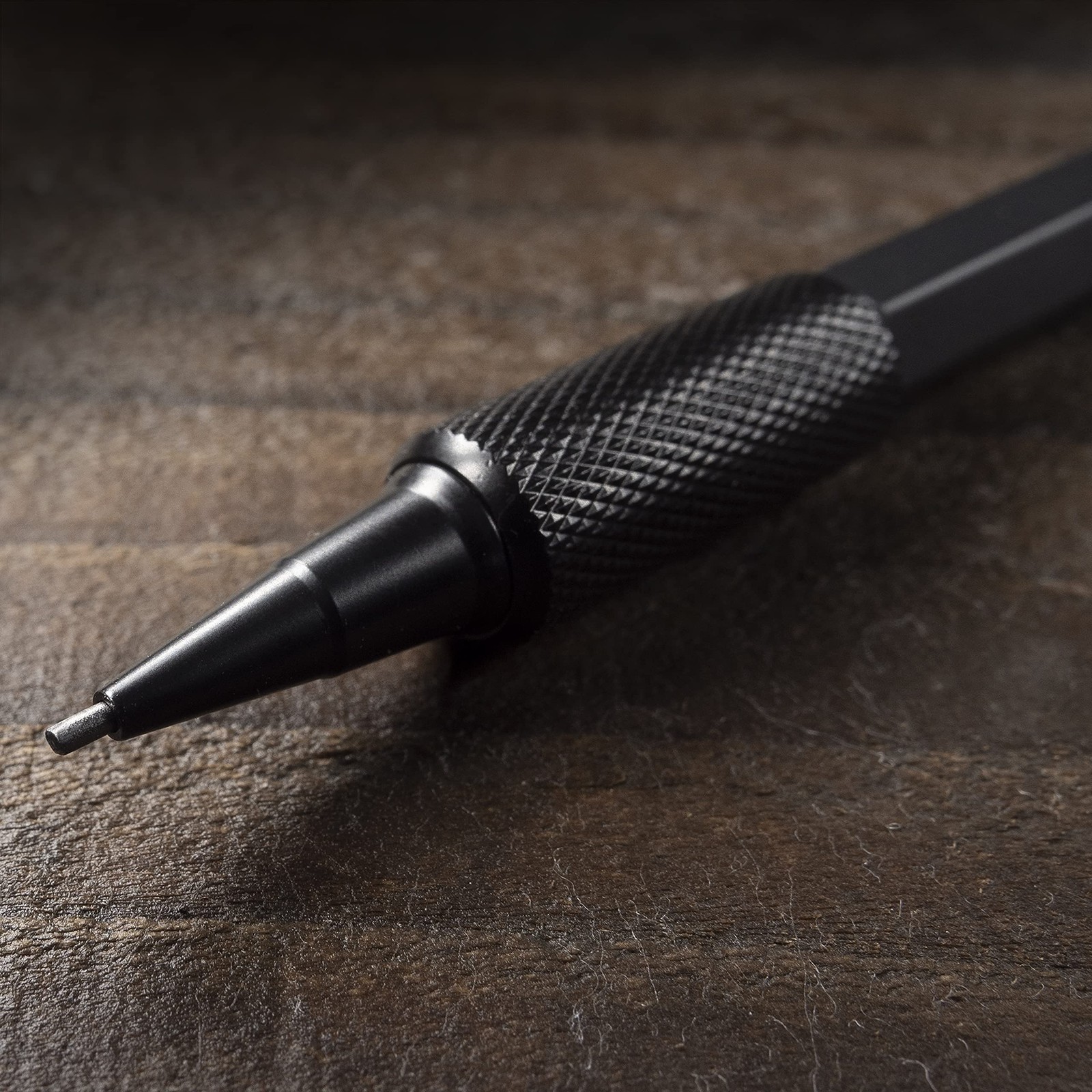 Weatherproof Mechanical Pencil 1.3mm Black Lead Black Barrel Construction