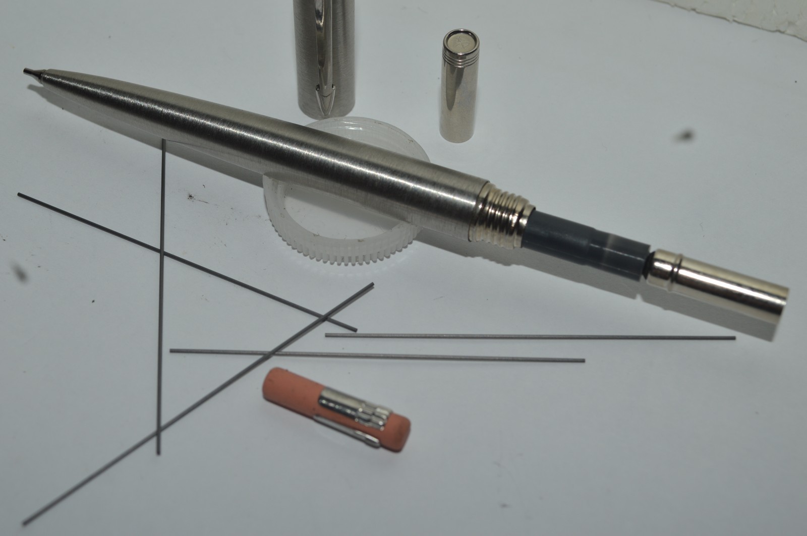 PARKER Jotter Flighter Mechanical Pencil 0.5mm Circa 1995 Made In USA Works Fine