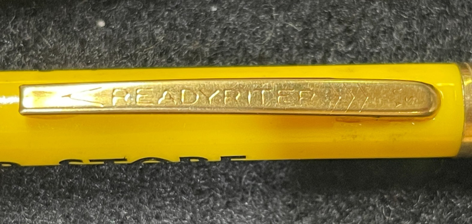 Two Ready Riter Mechanical Pencils with Iowa Advertising