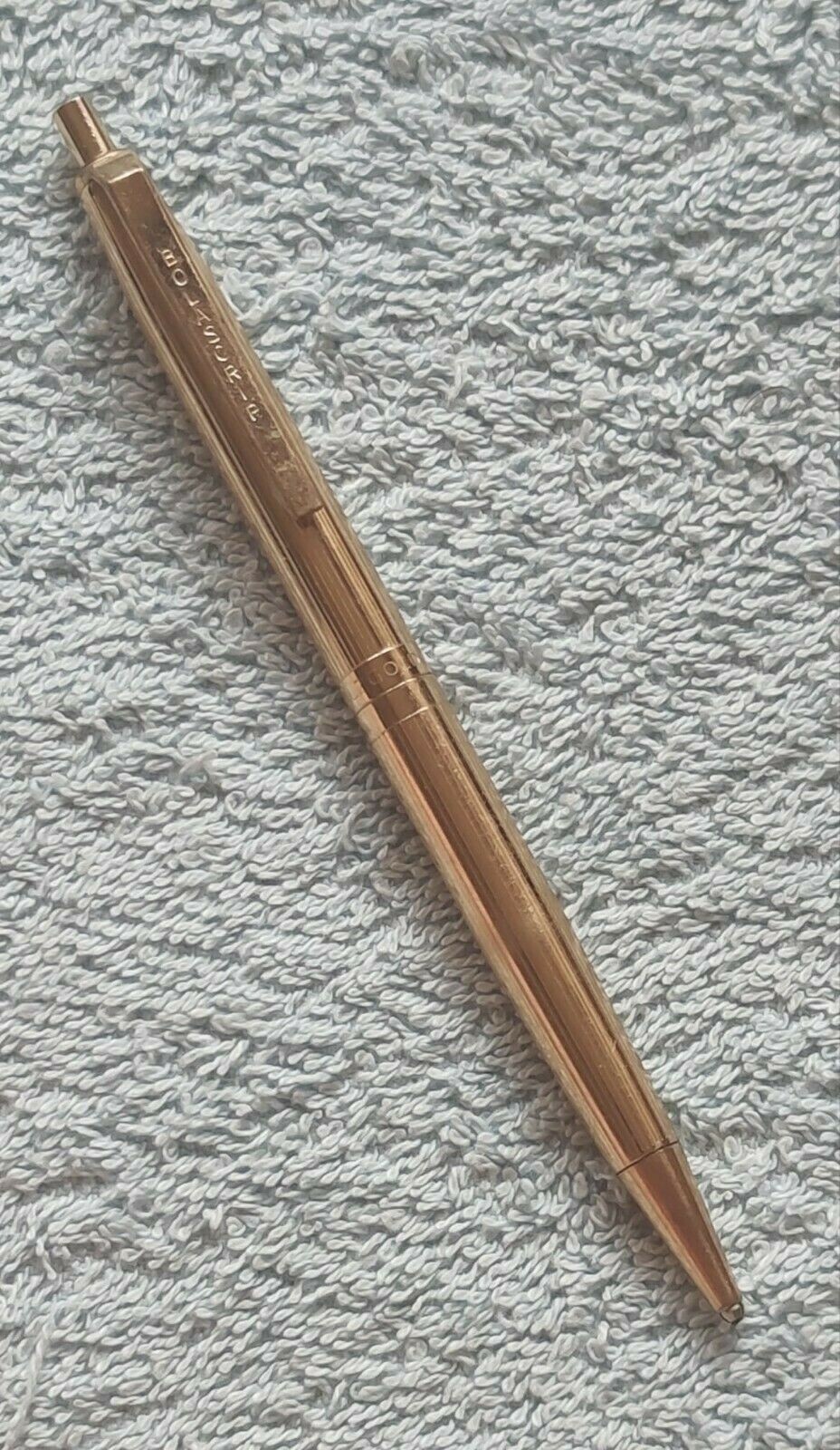 🔴BOLASCRIP Marked Walzgold Rolled Gold Mechanical Pencil – 1970s Germany🔴