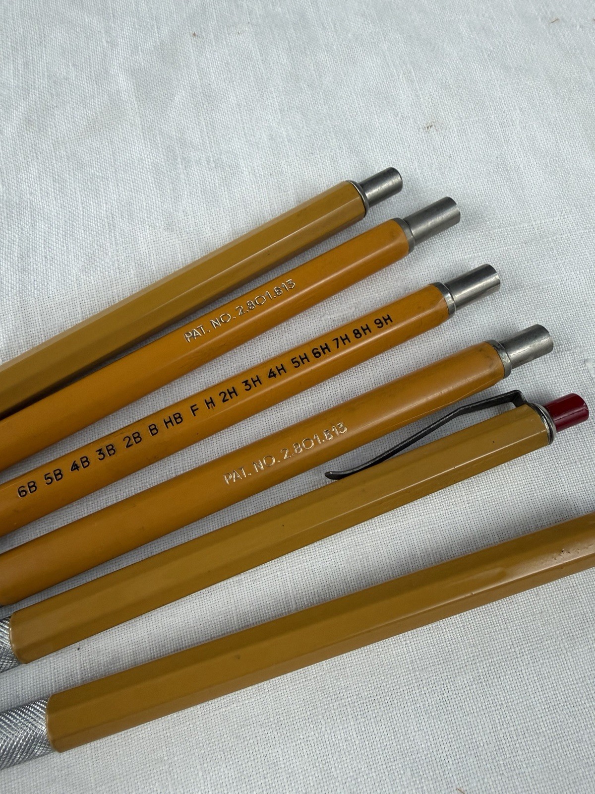 Vintage Koh-I-Noor 5616 lead holder mechanical Drafting Pencils Italy LOT