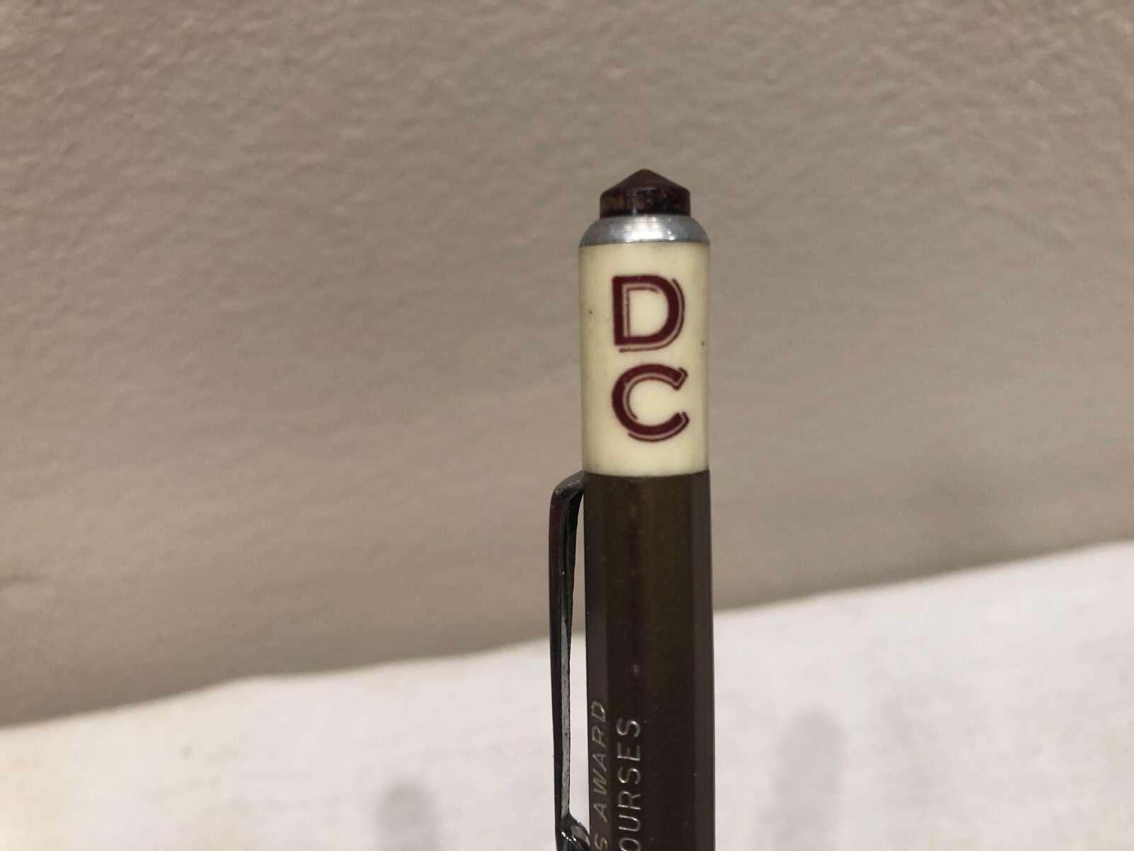 Vintage DUROLITE Mechanical Pencil Dale Carnegie Courses Human Relations Award
