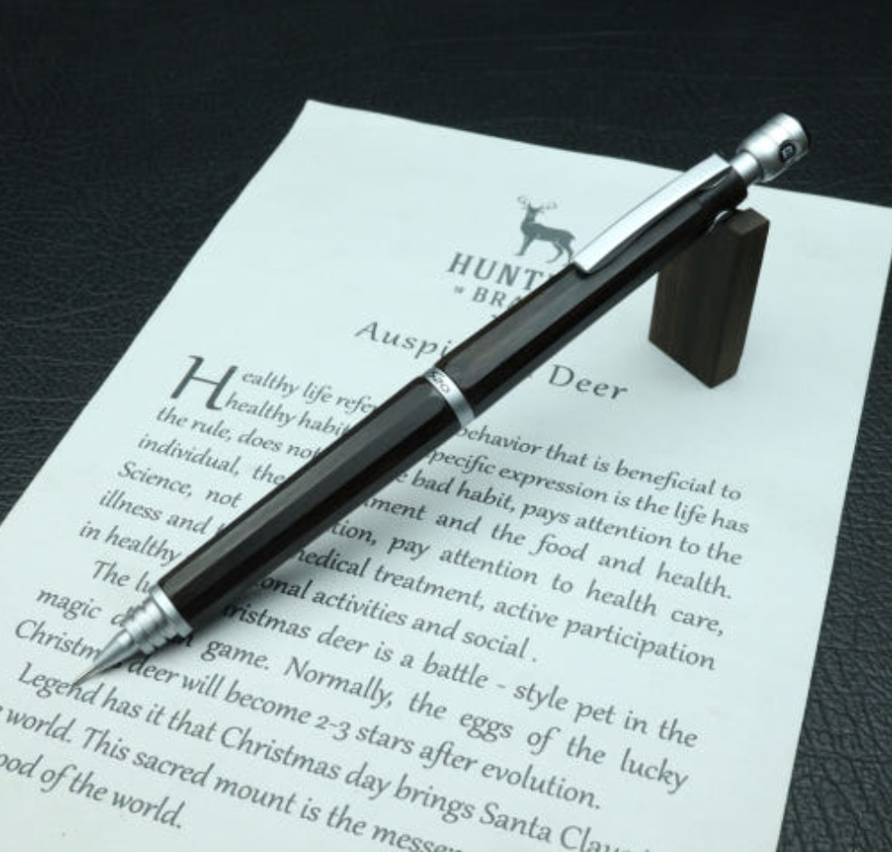 PILOT S20 Custom Mechanical Pencil Made by Mpingo Wood – HANDMADE WOOD PENCIL