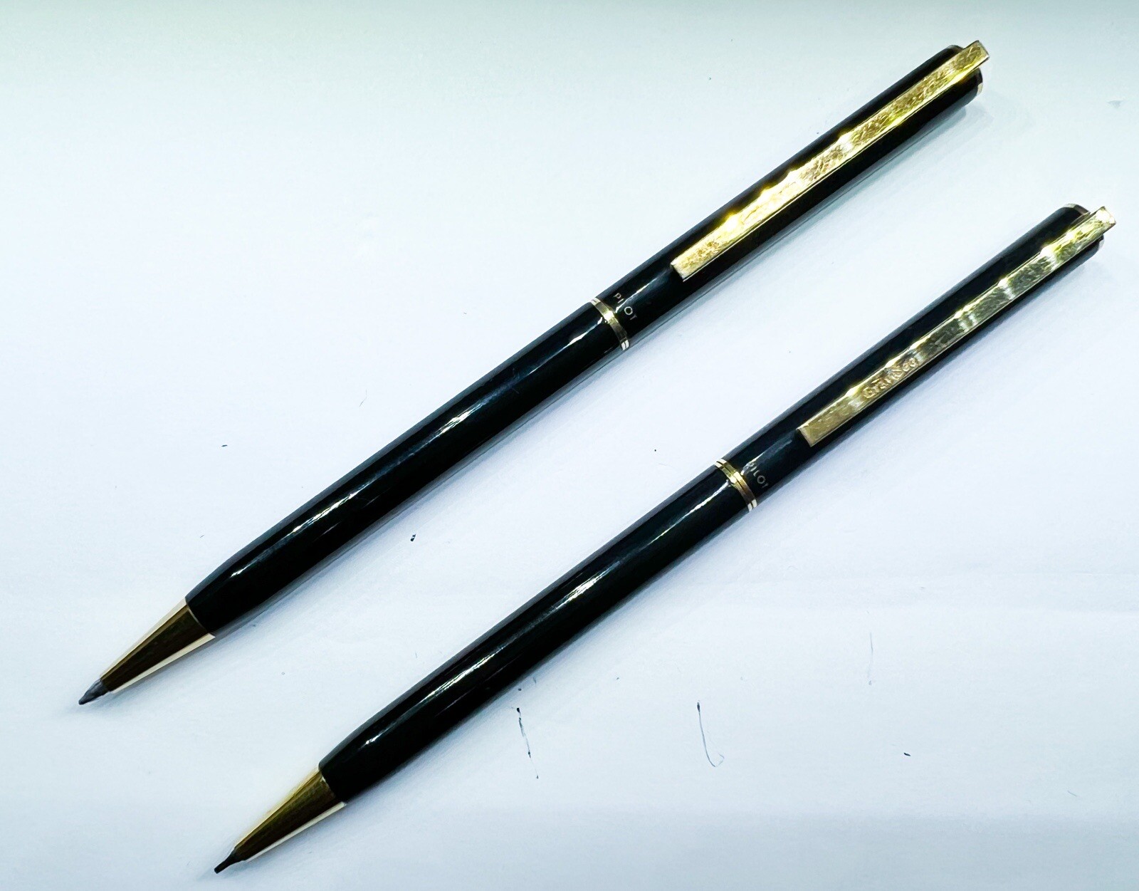 pilot grandee Mechanical Pencil Double Twist retractable tip & Ballpoint Pen Set