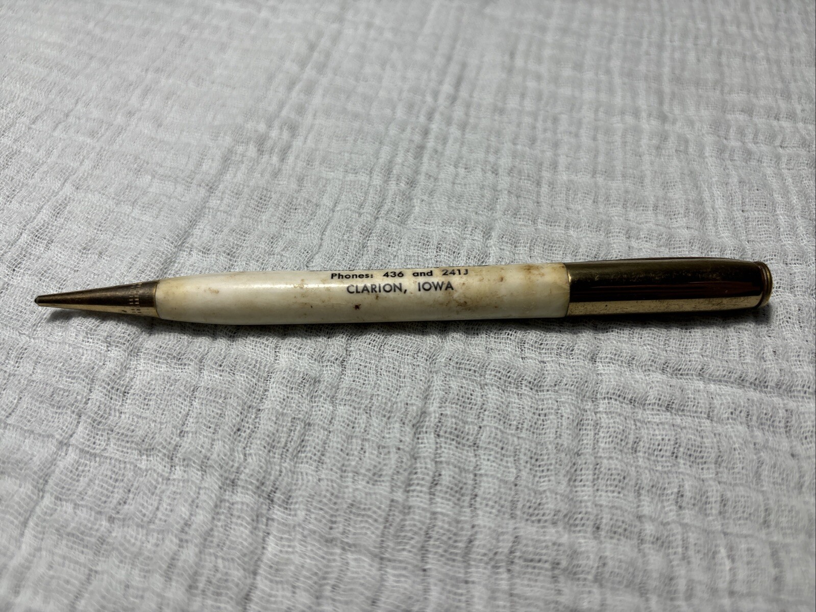 Vintage Chapmans Corn Shelling & Trucking Service Mechanical Pencil Clarion IA
