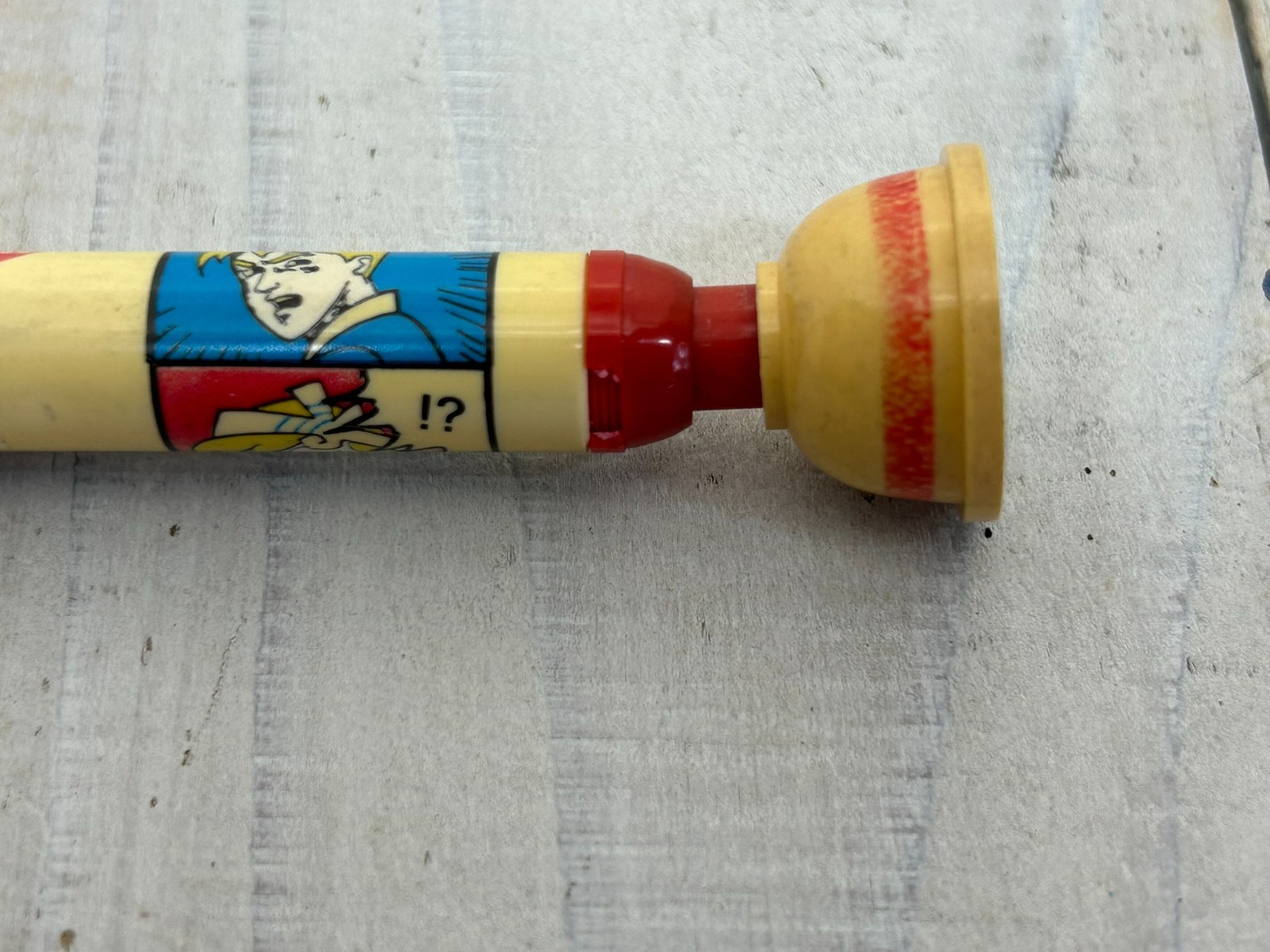Nissin Demae Itcho Demae Boy Kutsuwa Mechanical Pencils 2pcs Vintage Japan 1970s