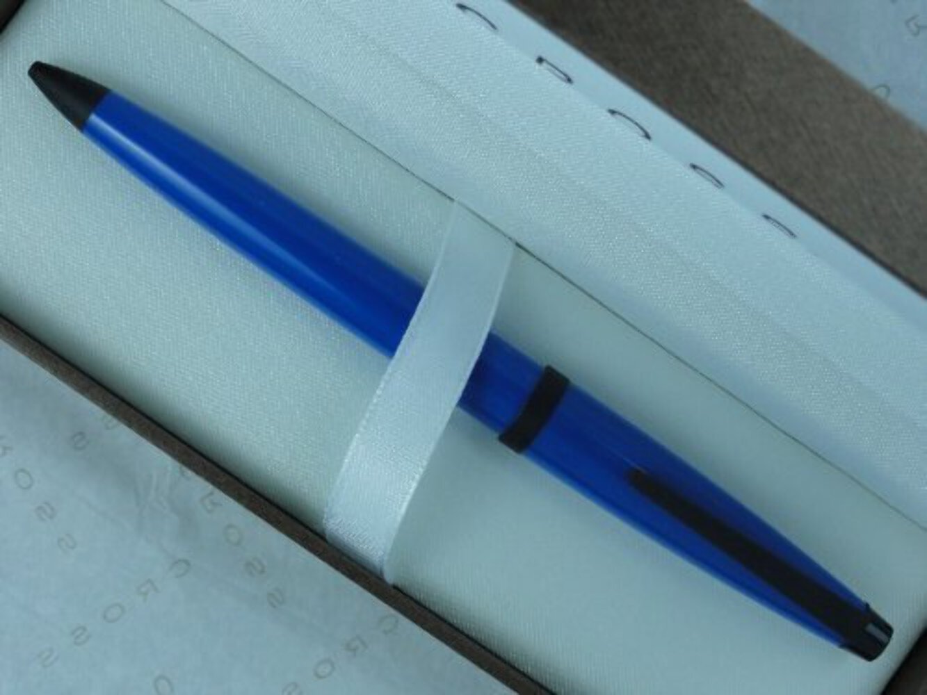 Cross Solo Electric Blue with 0.5MM Lead Pencil.