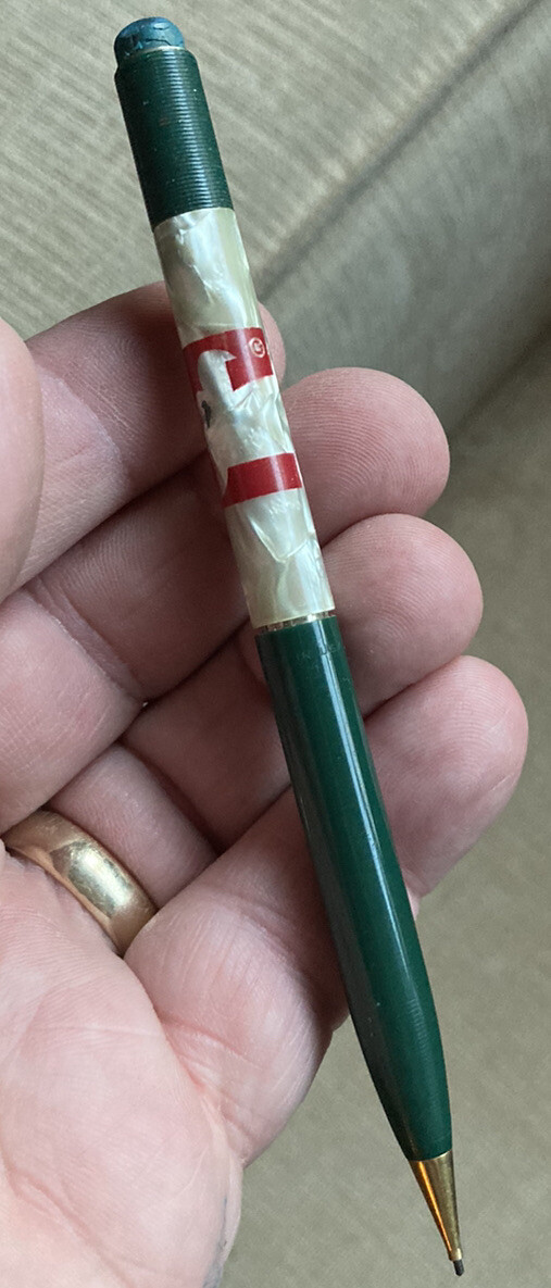 Vintage Scheaffer Mathieson Advertising Mechanical Pencil Farm Fertilizer