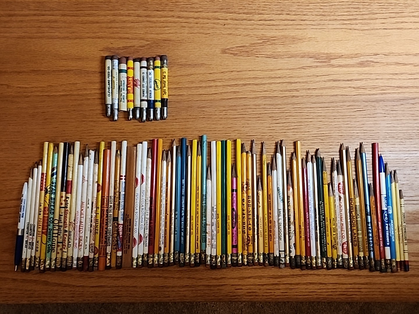 Vintage Lincoln Nebraska Mixed Advertising Pencil Lot