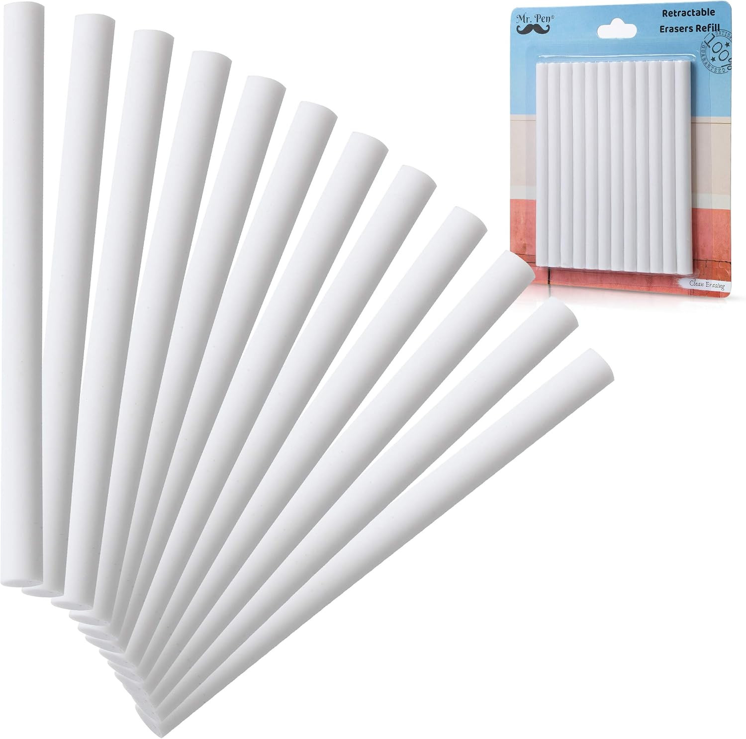 – Eraser Refill, 12 Pack, Mechanical Eraser Refills |