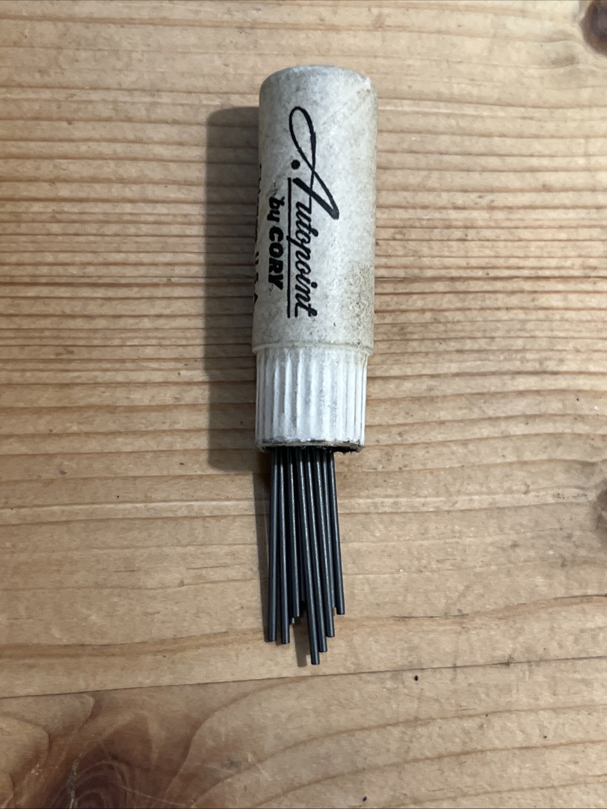 Pencil Lead, Real Thin , Black, No. 512, HB Medium Hardness By Autopoint , USA
