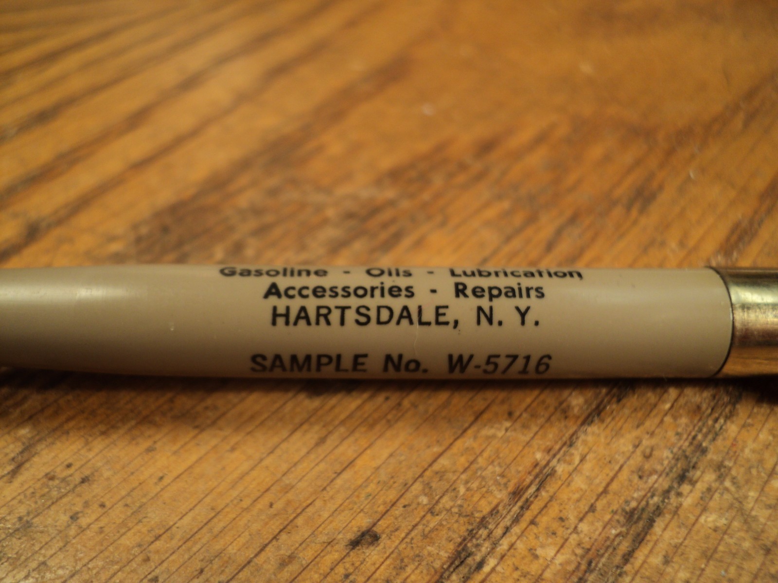 Vintage Wings Mechanical Pencil Royal Service Station Hartsdale NY Sample W-5716