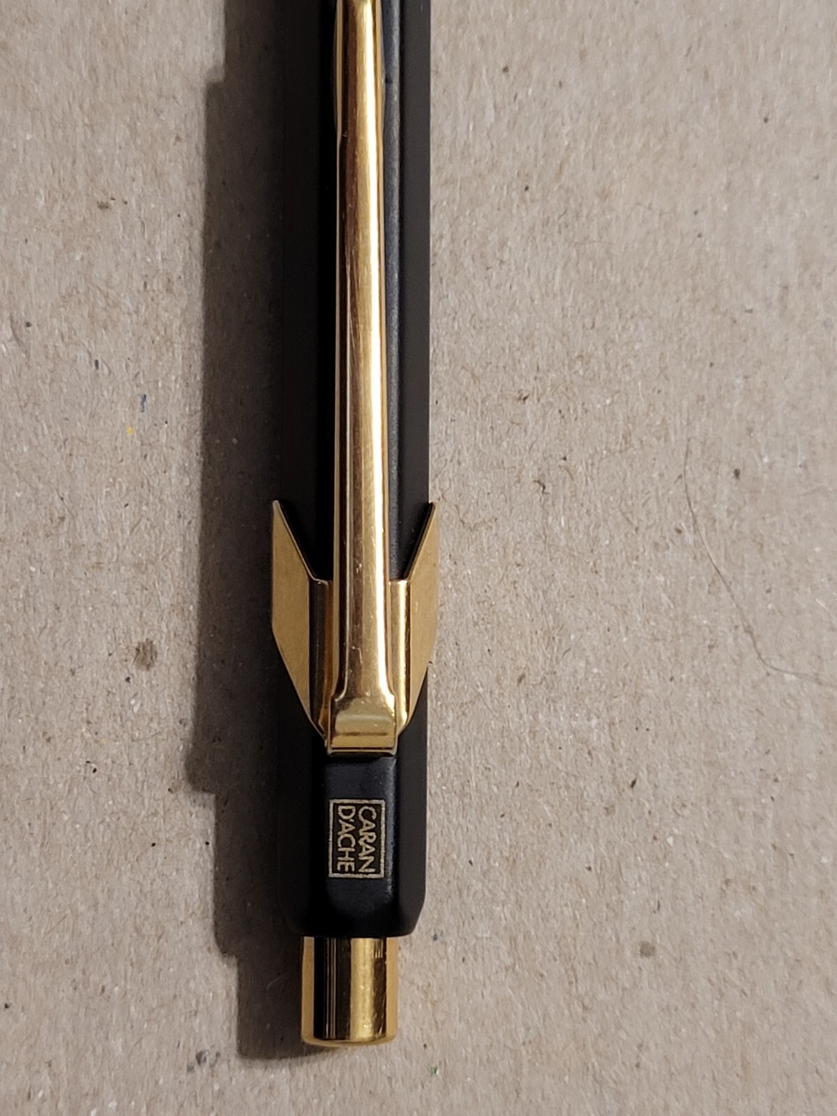 Caran d’Ache Fix Pencil 0.5mm Extremely Rare Discontinued Black & Gold EUC