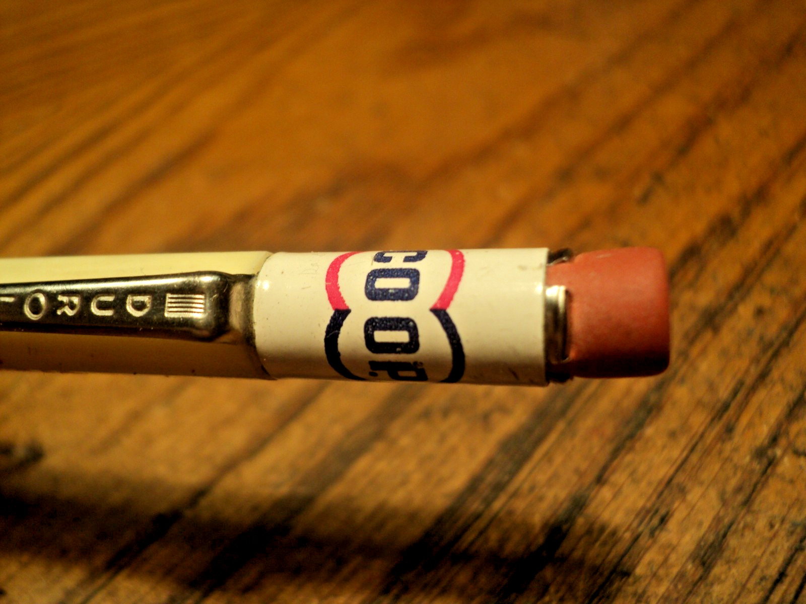 Vintage Durolite Mechanical Pencil Cairo Co-Op Equity Exchange 5-5/8″ Long USA