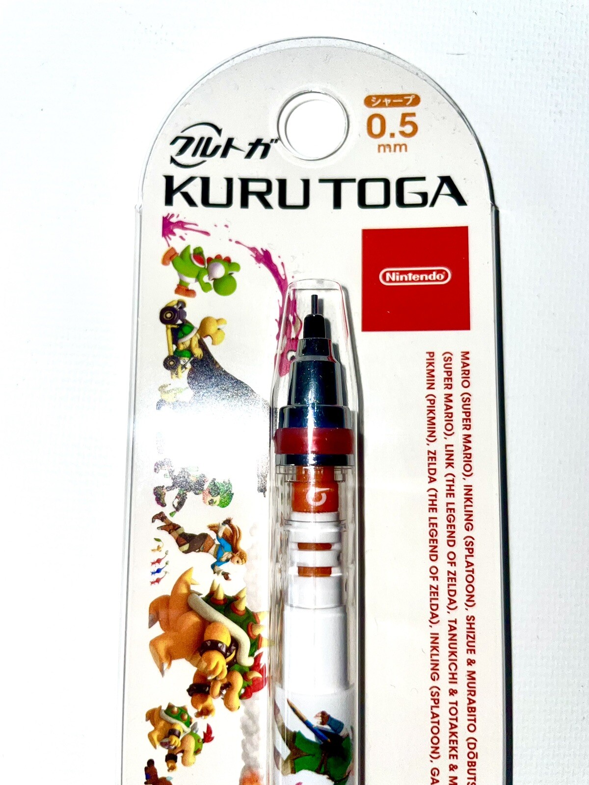 US SHIP📩 Nintendo Tokyo Series Kurutoga Mechanical Pencil 0.5Mm Bought In Tokyo