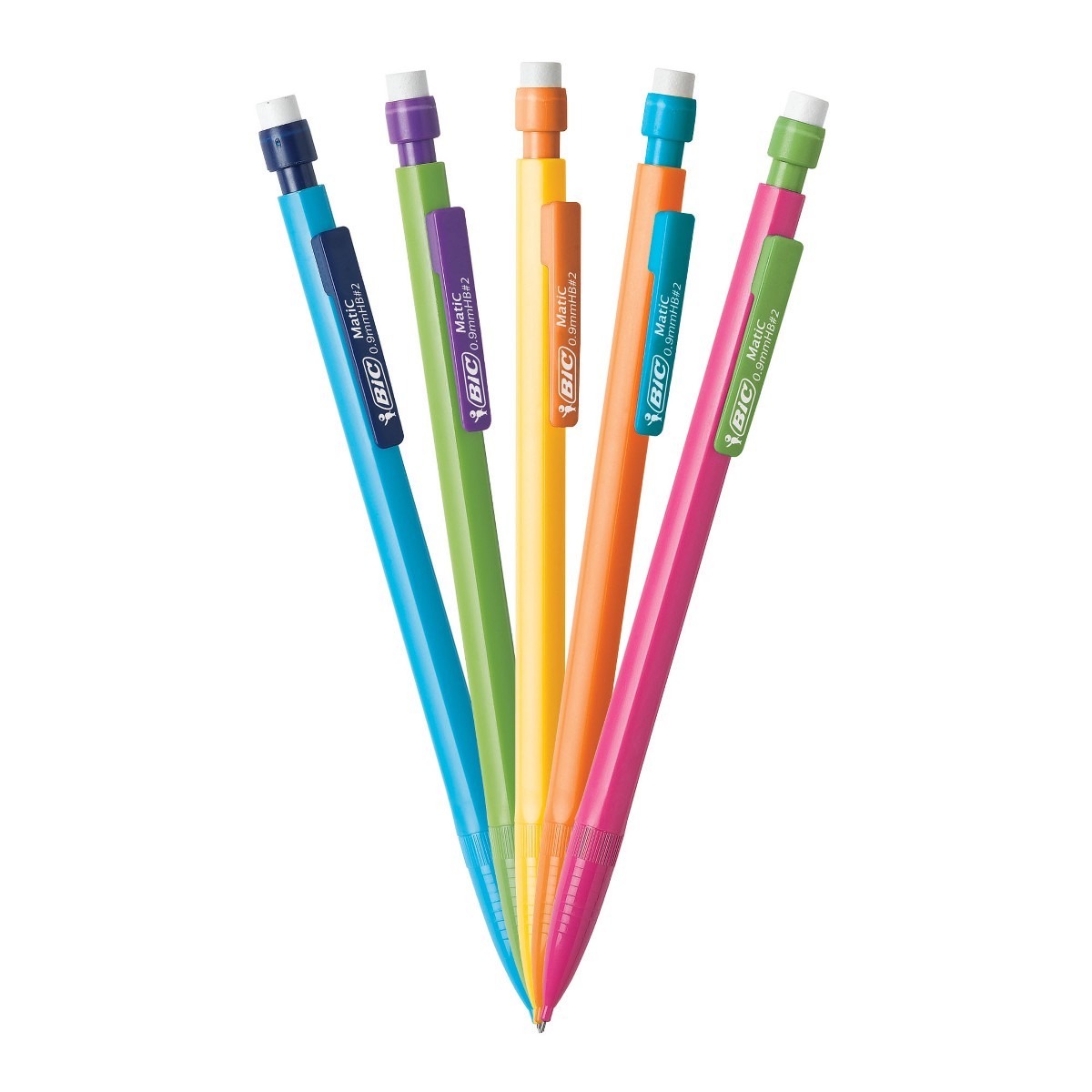 BIC Mechanical #2 Pencil Variety Pack 60ct: School Supplies, 0.7mm, 0.5mm, 0.9mm