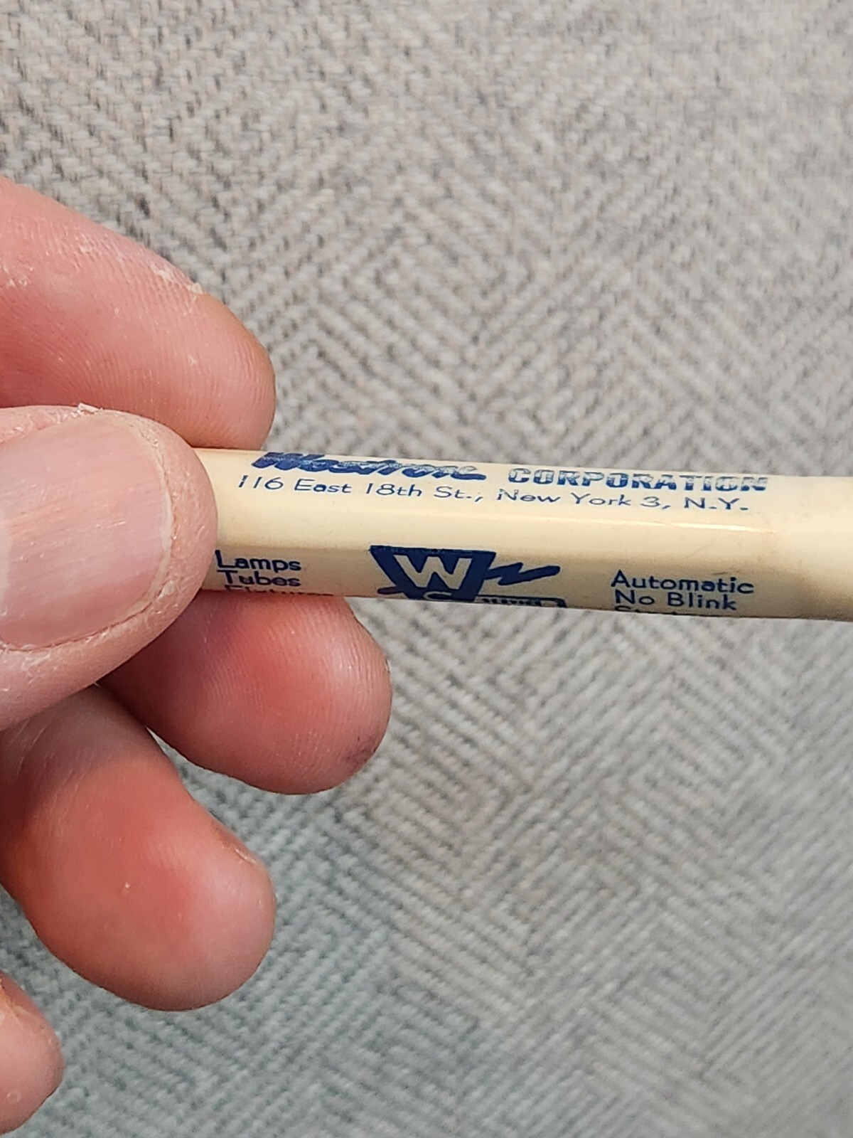 Vintage Weston Corporation Mascot USA Mechancial Pencil Advertising