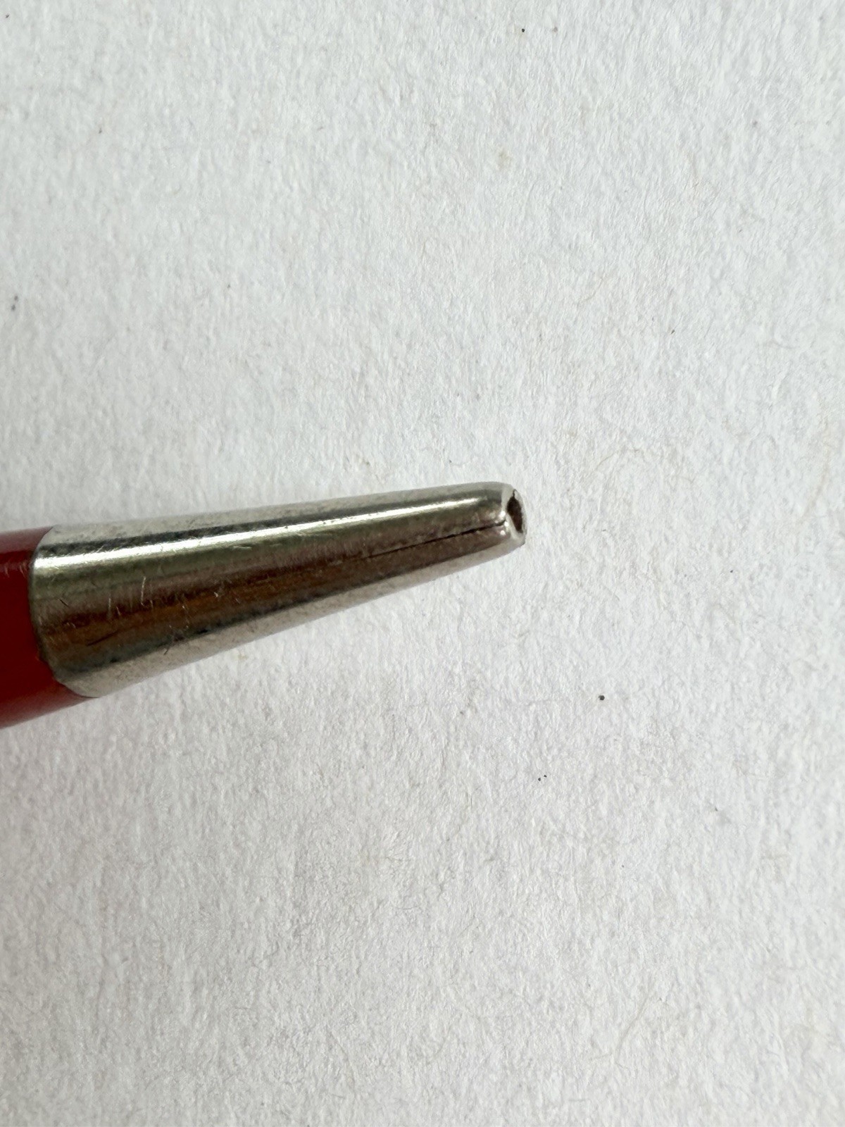 Vtg Autopoint Double-end Red Black Real Thin Mechanical Pencil- Republic Steel