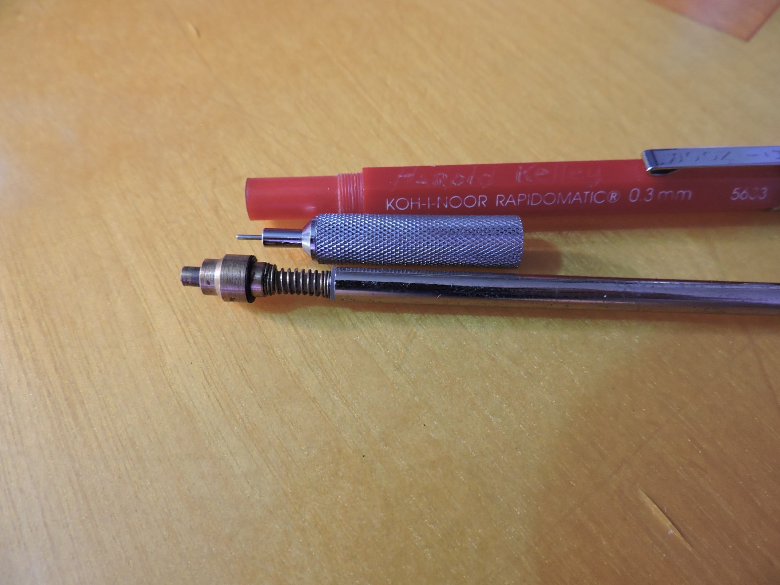 Koh-I-Noor Rapidomatic Red Handle 0.3mm 5633