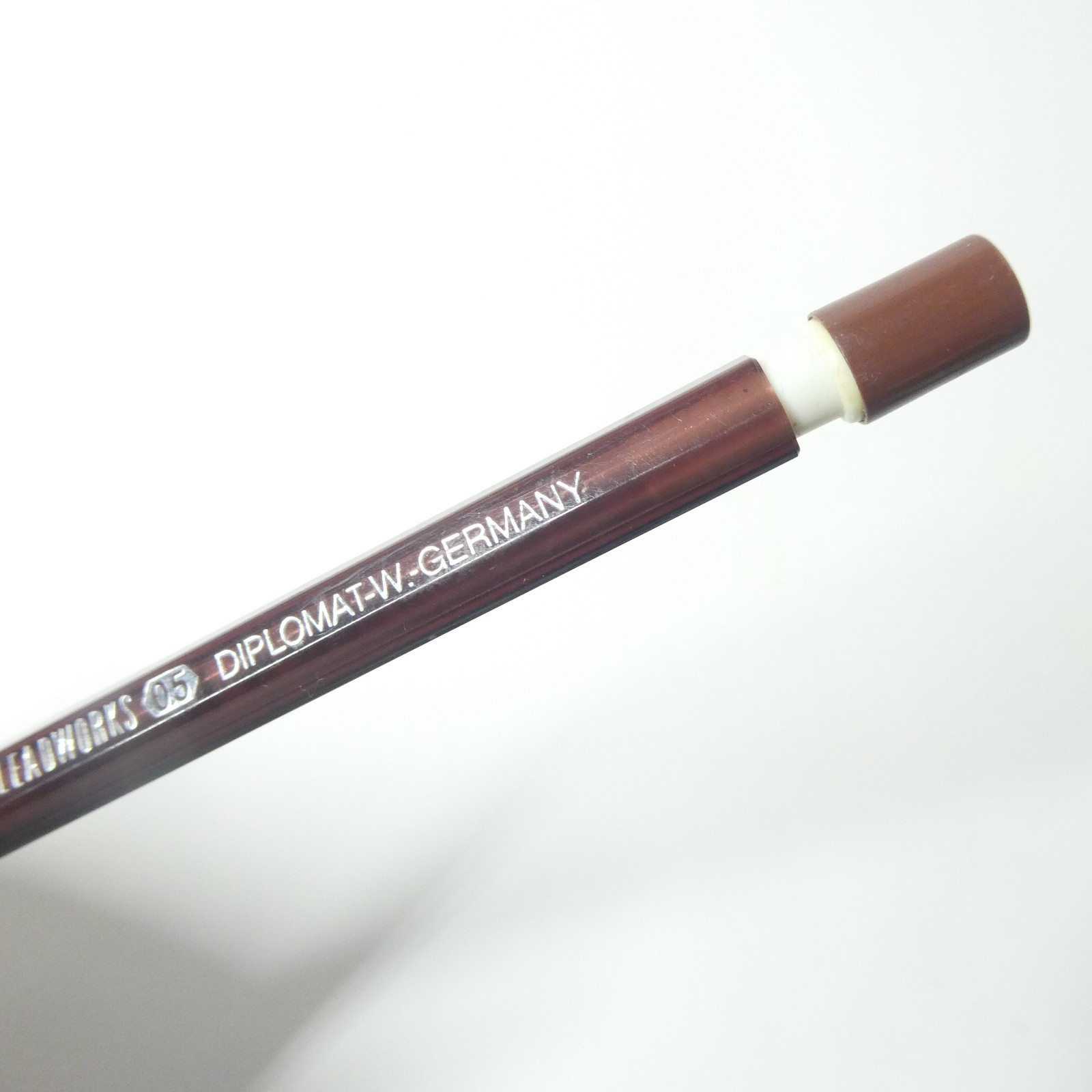 Diplomat Leadworks 0.5mm W. Germany Mechanical Pencil Vintage Brown