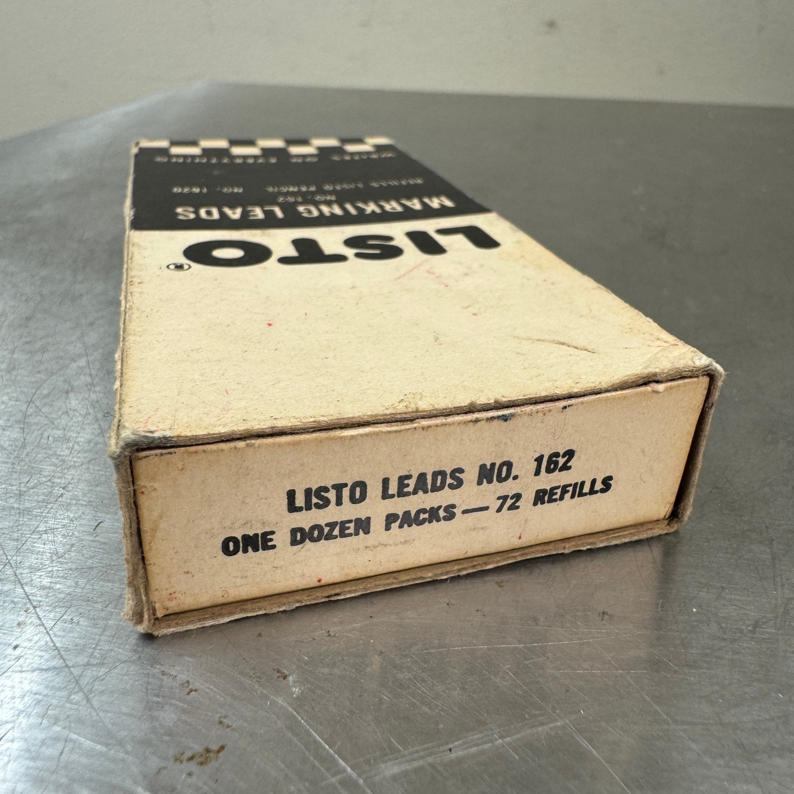VTG Box Listo 162 Marker REFILLS 10x RED LEADS Refills Boxes w/ 6 Leads