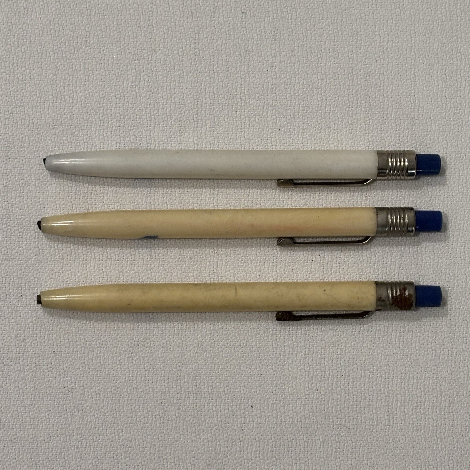 Vintage GERBER Baby Foods Mechanical Pencil Set Advertising Twist Top OLD LEAD
