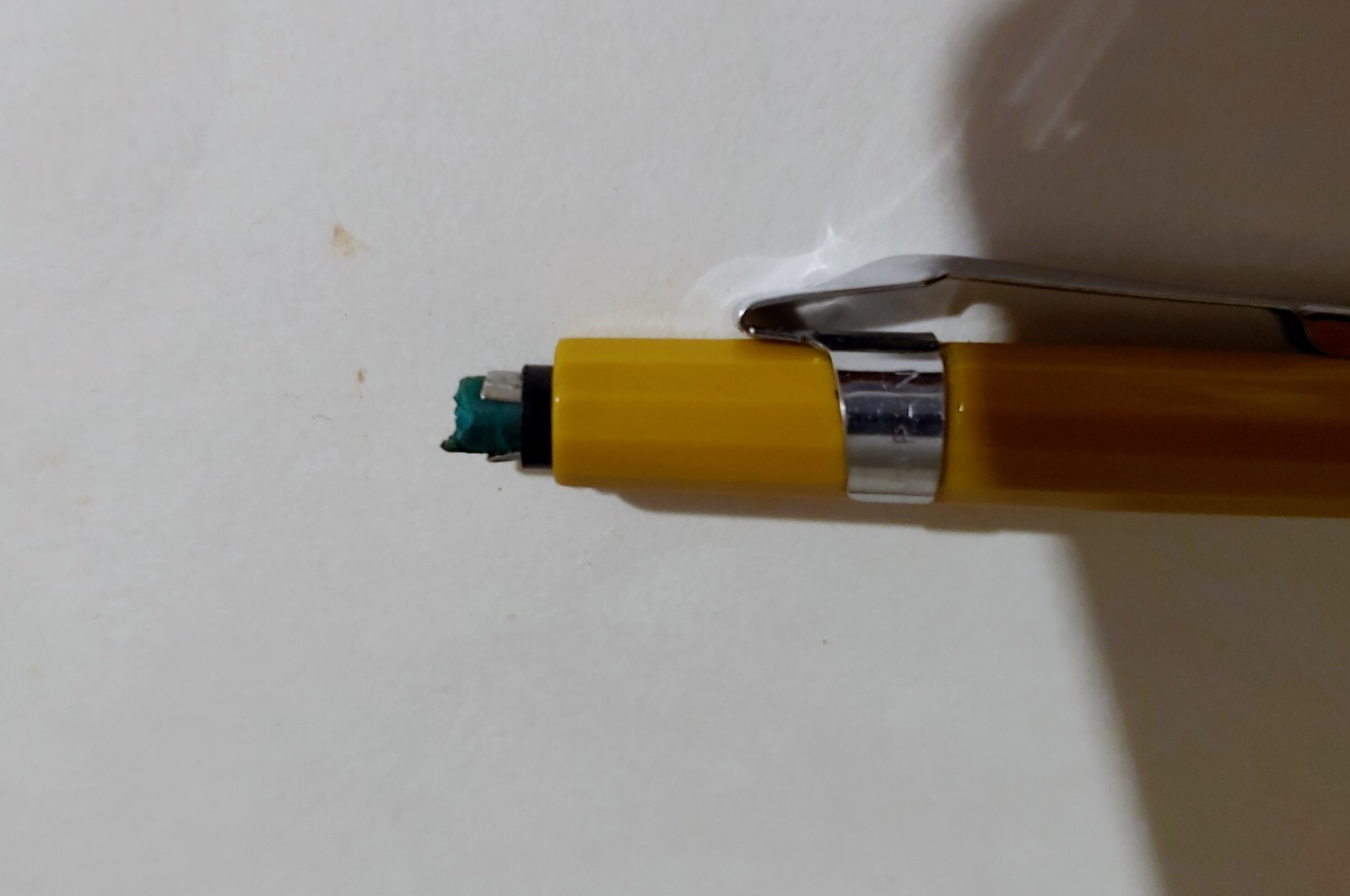 Pentel mechanical pencils 0.9 mm Yellow P209 Made in Japan vintage