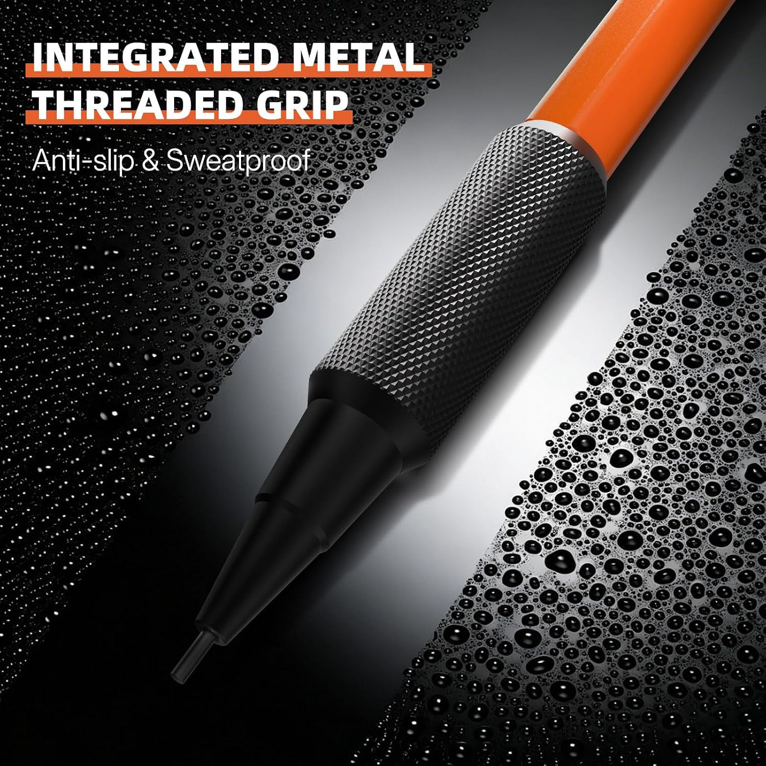 1.3Mm Mechanical Pencil Set, 3 Pack Heavy Duty Metal Mechanical Carpenter Pencil