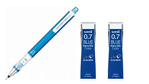 Mechanical Pencil Kurutoga Standard 0.7mm Blue (M74501P.33)+ Lead Nano Dia