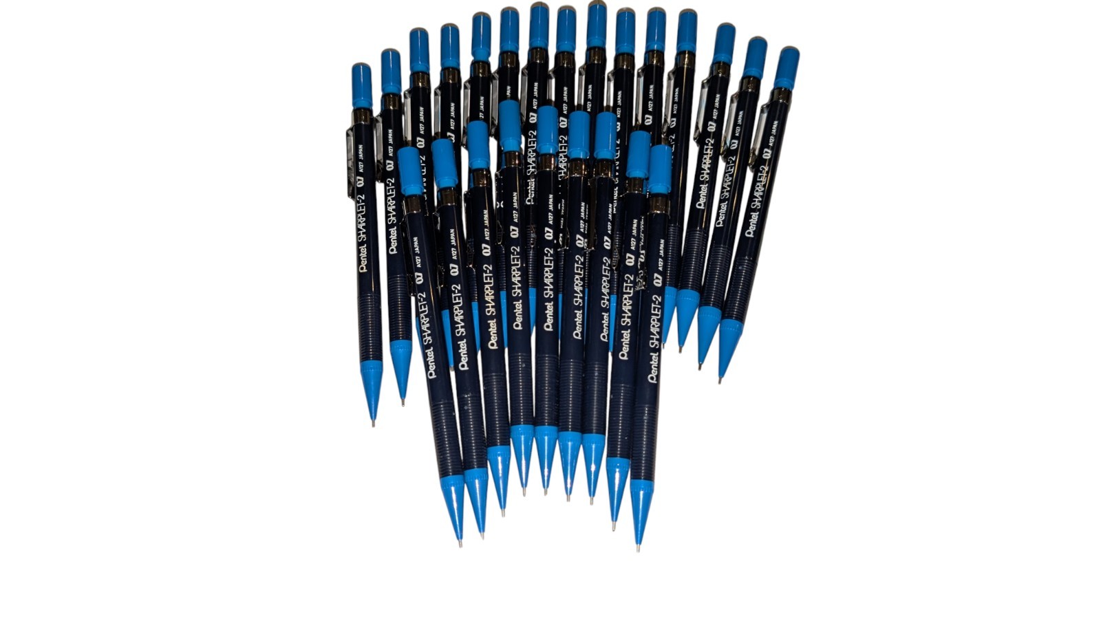 Pentel SHARPLET-2 Mechanical Pencil 0.7 A127 Made In Japan Drafting LOT OF 24
