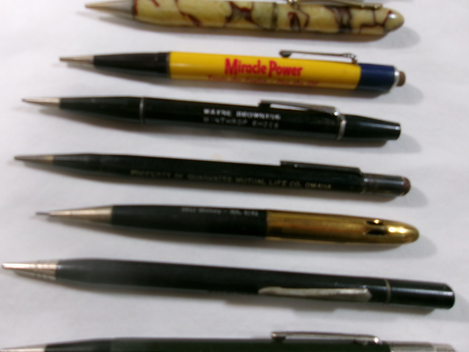 Lot of 11 Vintage Mechanical Pencils For Parts Or Repair (Some Working)