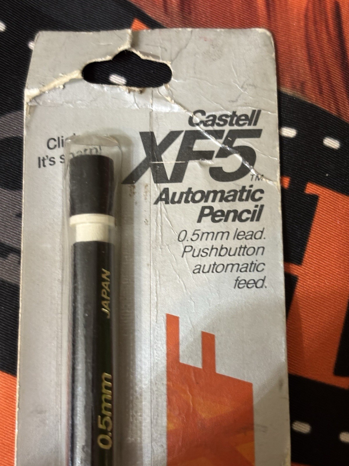 VTG Castell XF5- Automatic Pencil – 0.5mm – Black Japan NIP