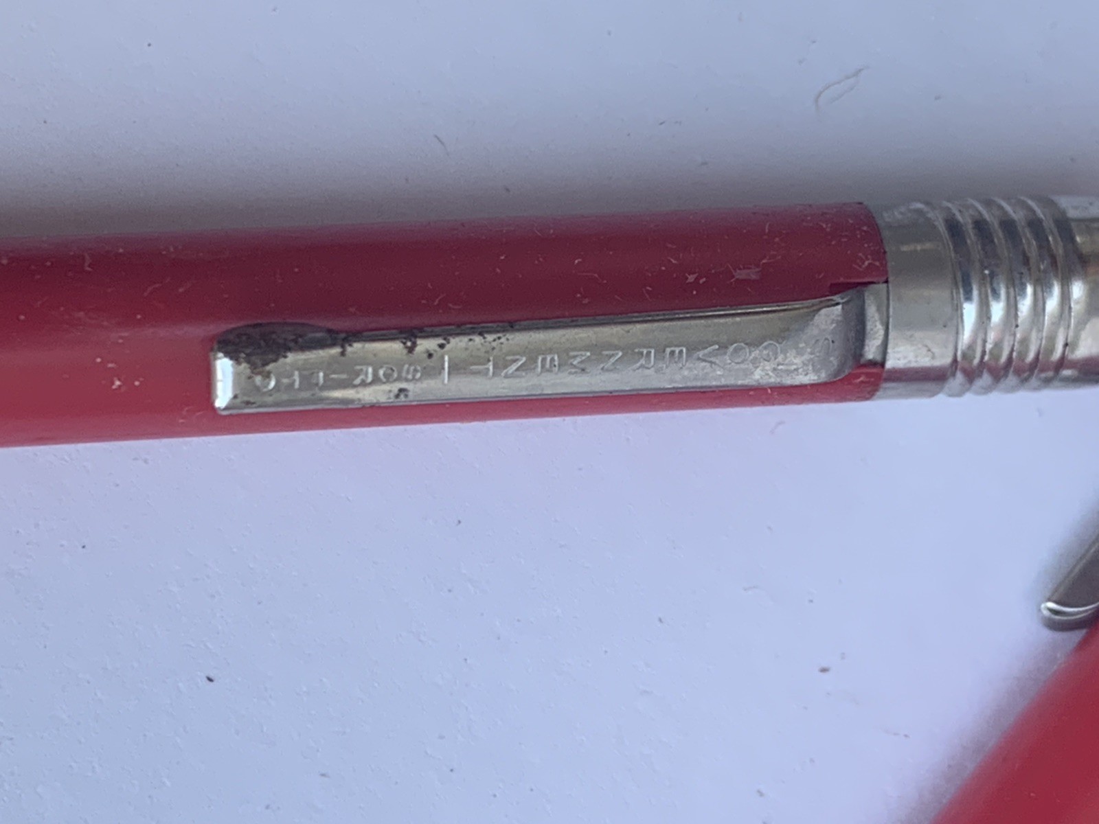 9 Vintage Scripto Mechanical Pencils Grease Crayon Red US Government w Box