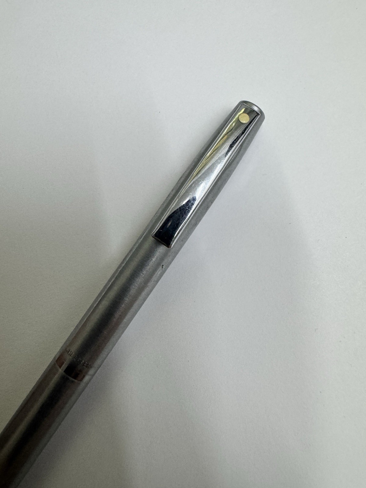 Vintage SHEAFFER White DOT Chrome Twist Mechanical Pencil 0.9mm
