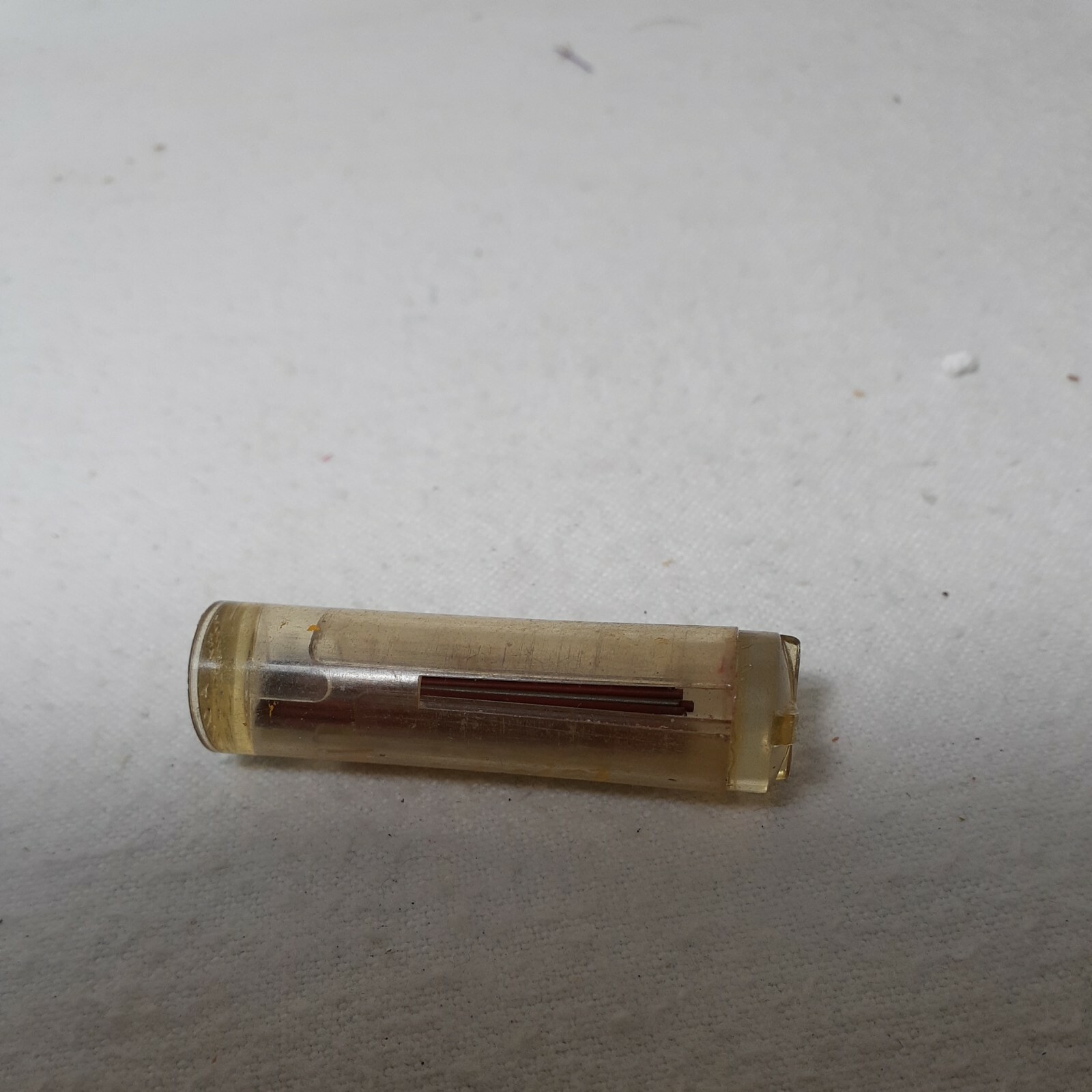 11 AUTOPOINT QUALITY LEADS MECHANICAL PENCIL No 513 “REAL THIN” RED 15¢ TUBE