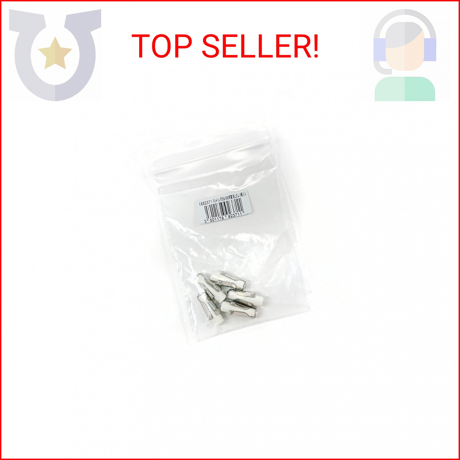 Rotring Mechanical Refill Erasers for 600 and 500 Pencils, 5-Pieces (502720)