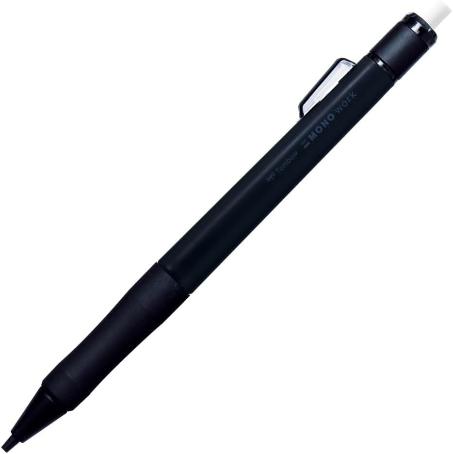 Tombow Mechanical Pencil MONO Monowork 1.3Mm Thick Core (Smoke), Ink Color-Black